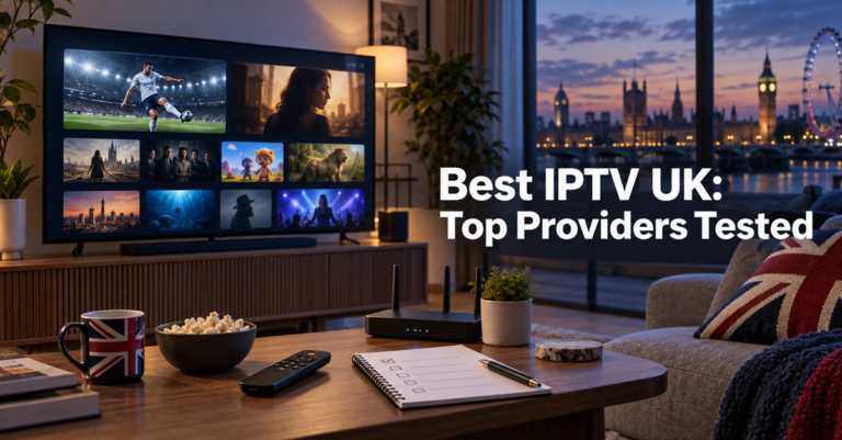 Best IPTV UK providers tested and compared