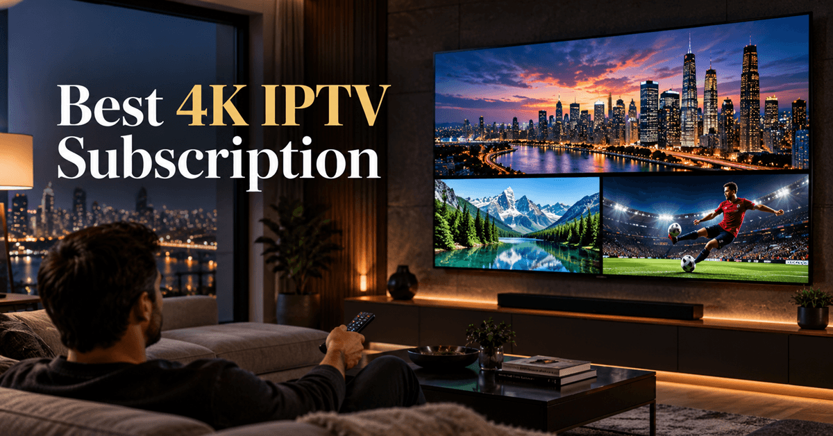 Best 4K IPTV Subscription